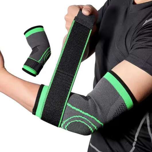 Armbågsstöd - ger kompression och stöd för armbågen -