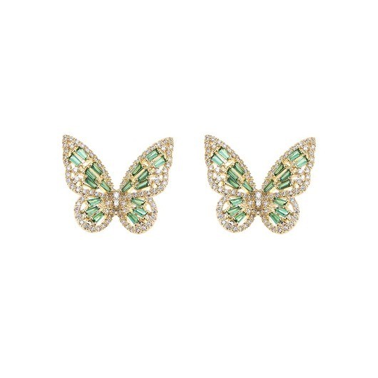 Ãrhängen, guldfärgad vacker fjäril med många stenar