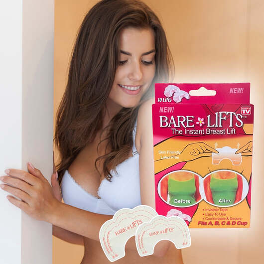 Lyftande brösttejp - slipp använda bh