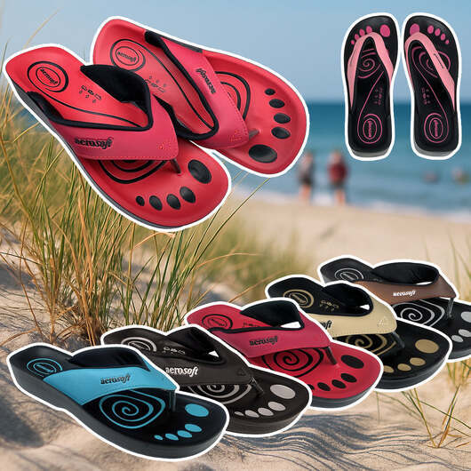 Sandaler Aerosoft - Model 801 - - 40 / Röd