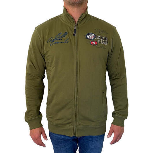 Sweatshirt Winter Moss fra Vinson Camp i grön - Medium