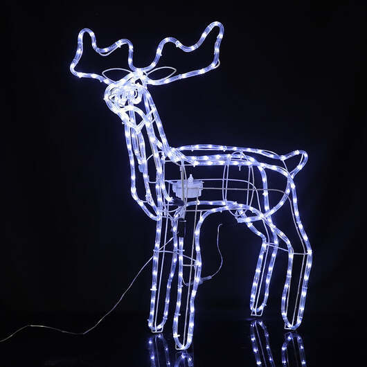 Ren Acryl - 74 cm hög med LED-lampor