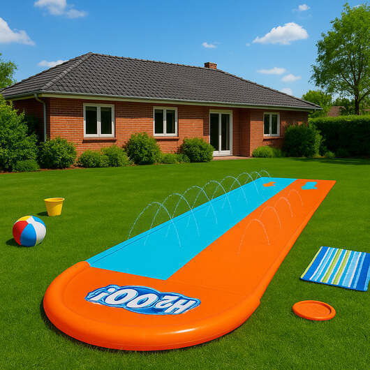 Vattenrutschbana H2OGO (2 banor) från Bestway