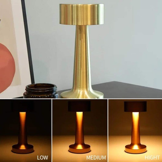 Bordslampa LED med Touch & Uppladdningsbar Funktion