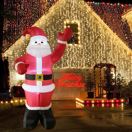 Uppblåsbar Jultomte 1.8 M / 2.4 M / 3.5 M eller 5.0 Meter - 1.8 meter