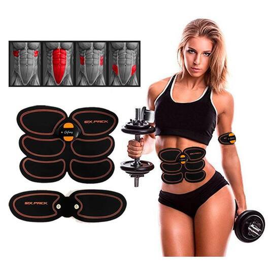 Muskelstimulator EMS (mage, arm och ben)