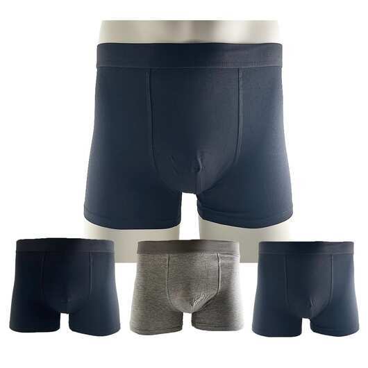 3 par bambukalsonger/boxershorts för män - M