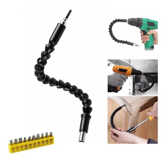 Hållare för flexibla borrkronor