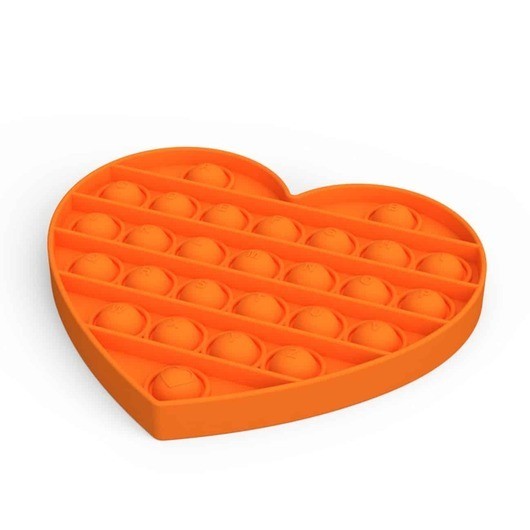 Fidget Toys  -  Pop It  -  Heart (flera färger)
