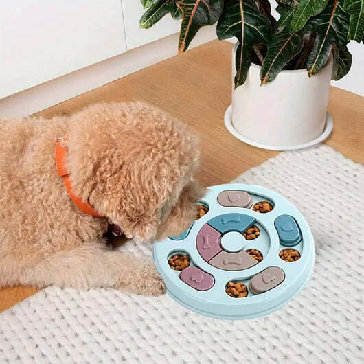 Interaktivt Rundt Hundpussel - Rosa