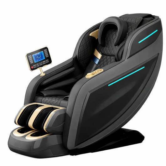 Massagestol 3D med kroppsscanning, SL-skena, lufttrycksmassage, värme i ben/ländrygg & Zero Gravity - Modell 988Q6