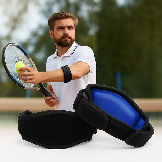 Armbågsstöd med kompression