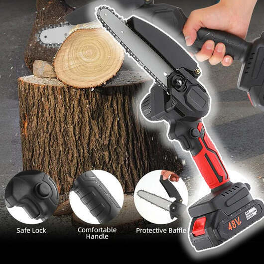 Batteridriven Handhållen Kedjesåg