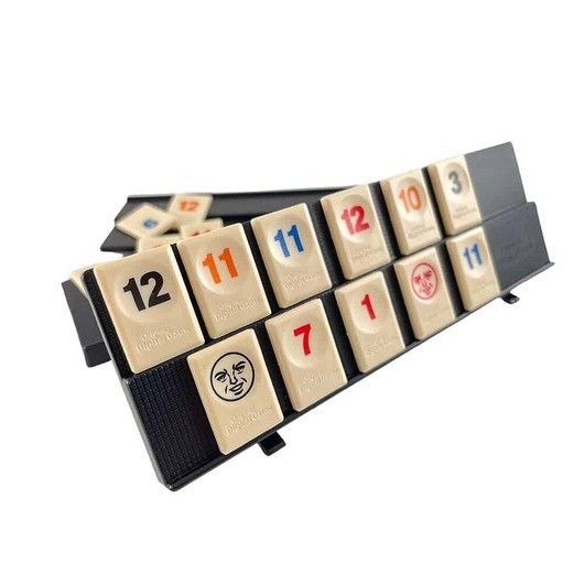 Rummikub resespel  -  klassiskt familjebrädspel  -  2 - 4 spelare