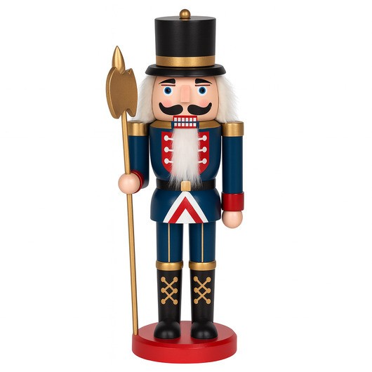 Nötknäpparfigurer i trä  -  24 cm  -  4 olika figurer - Modell 2