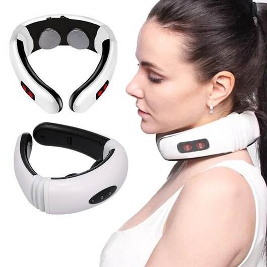 Nackmassage med Elektrostimulering och Magneter