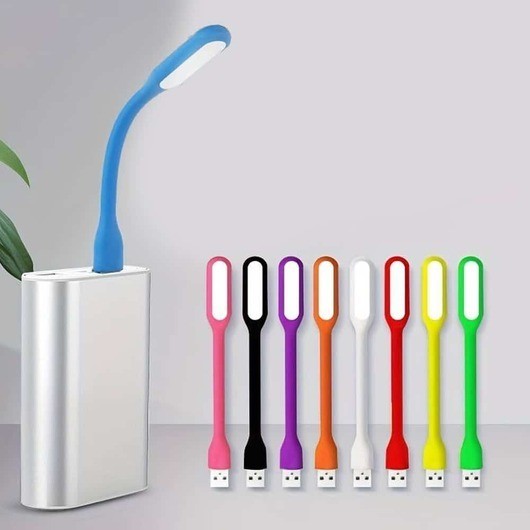 Flexibel mini USB LED-lampa - Lila