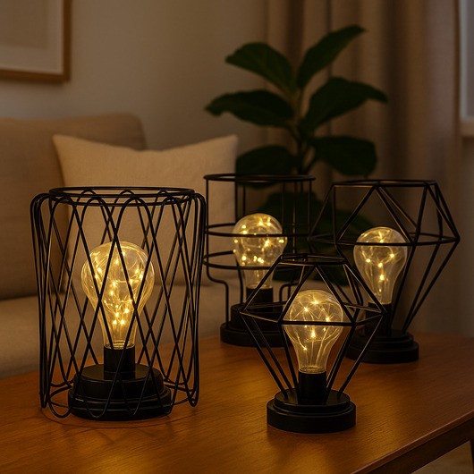 LED Dekorationslampa i Industrial Style - 29500-03