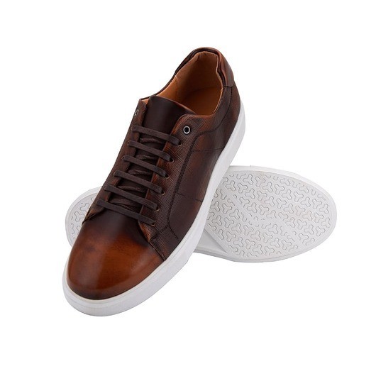 Sneakers för herrar, brun