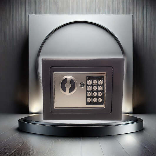 Pengaskåp med digital kodlås - Säkerhet i kompakt form