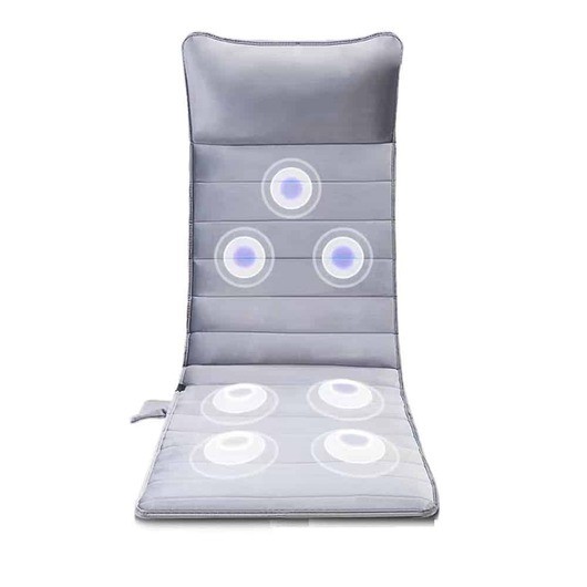 Massagekudde med 7 massagehuvuden och värmefunktion