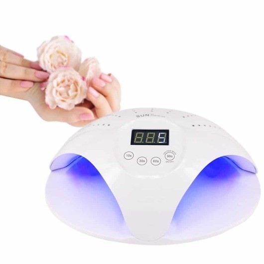 LED UV-lampa för två händer