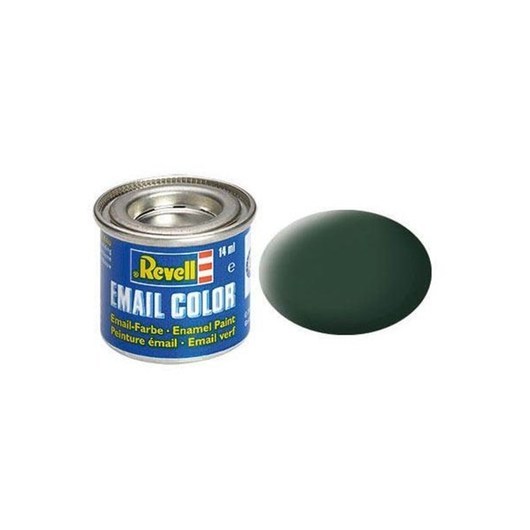 Revell enamel paint # 68-dark green Matt