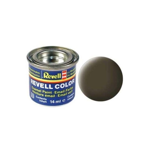 Revell enamel paint # 40-black-green Matt