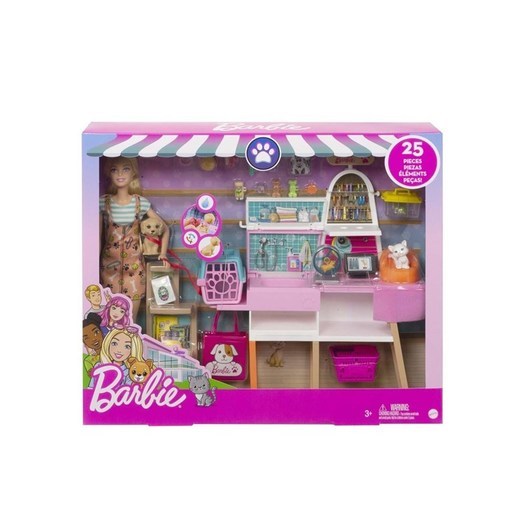 Barbie docka och lekset