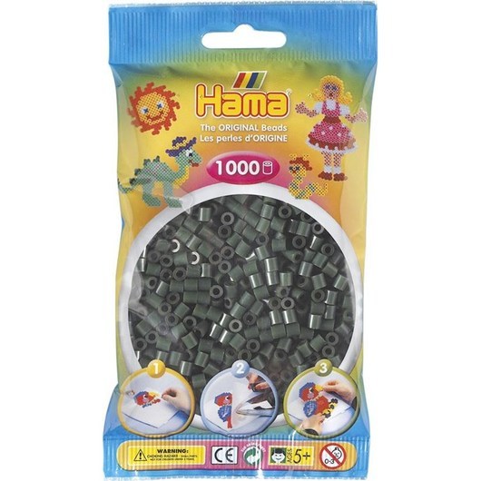 Hama Ironing beads-dark green (028) 1000pcs.