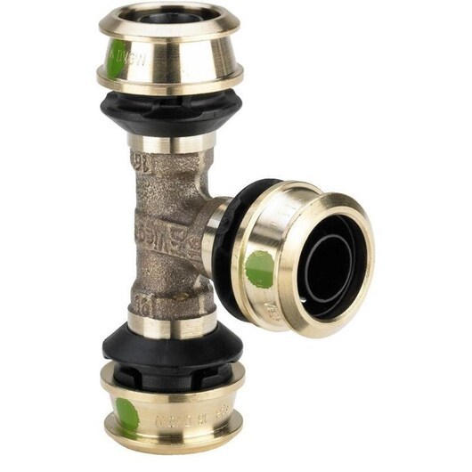 Viega Raxofix T-piece 20 x 16 x 16 mm gunmetal