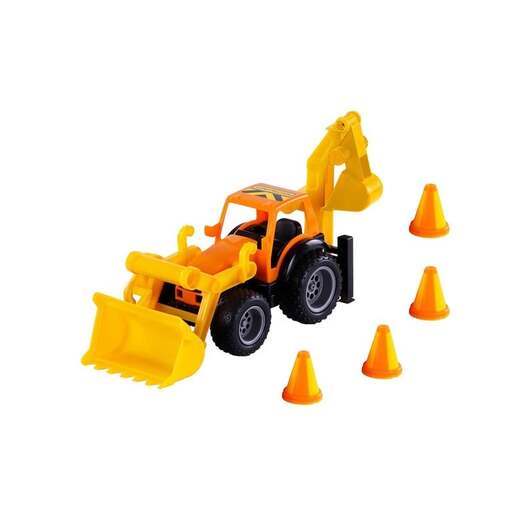 Cavallino Toys Cavallino Grip Excavator Tractor with Rubber Tires 38.5cm