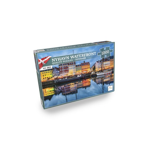 Lautapelit Nordic Quality Puzzles - DA:001 - Nyhavn Waterfron