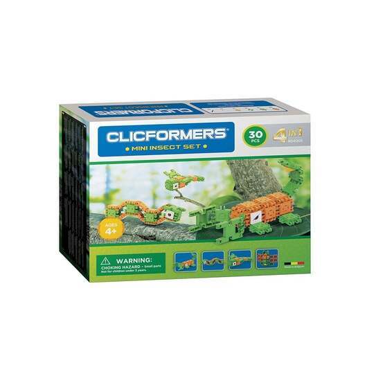 Clicformers Insect Set 4in1 30 pcs.