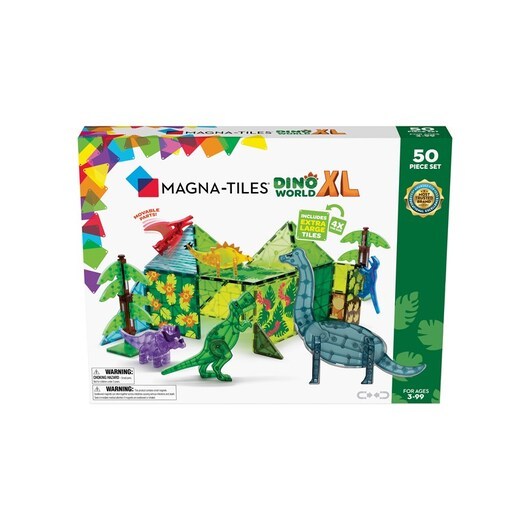 Magna-Tiles Dino-Värld XL 50 delar