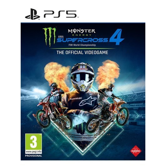 Monster Energy Supercross: The Official Videogame 4 - Sony PlayStation 5 - Racing