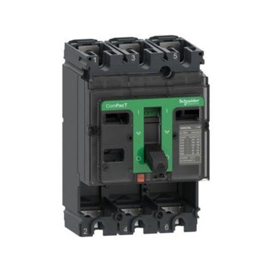 Schneider Electric Circuit breaker without current relay ComPacT NSX160N 50 kA at 415 VAC 50/60 Hz 160 A 3 poles