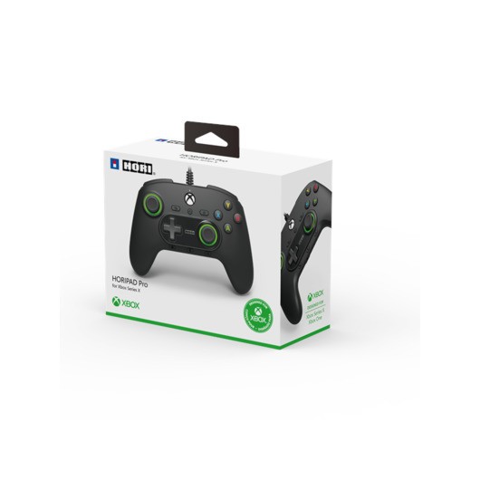 HORI pad Pro Controller (Xbox Series X/S) - Black - Gamepad - Microsoft Xbox Serie X