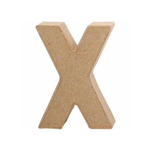 Creativ Company Letter Papier-mache Small - X