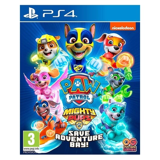 Paw Patrol: Mighty Pups Save Adventure Bay - Sony PlayStation 4 - Action