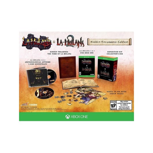 La-Mulana 1 &amp; 2: Hidden Treasures Edition - Microsoft Xbox One - Plattformsspelare