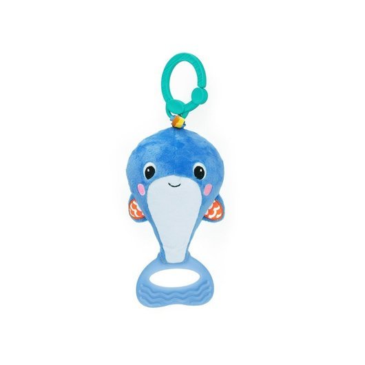 Bright Starts Whale-a-roo&#8482; Pull &amp; Shake Activity Toy