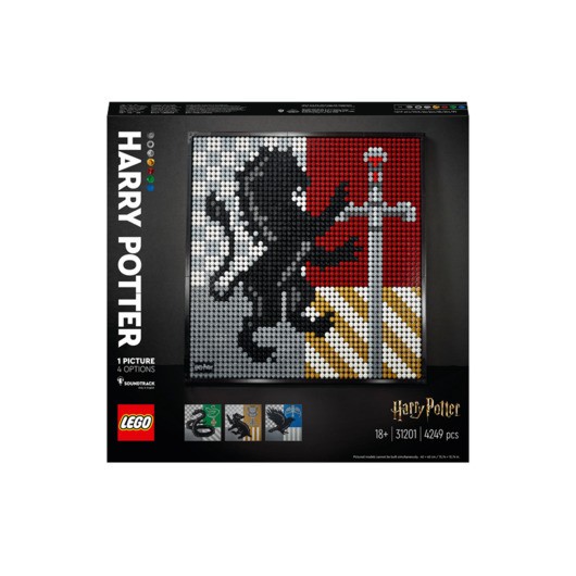 LEGO konst 31201 Harry Potter&#8482; Hogwartssköldar