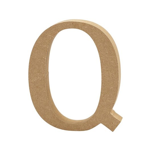 Creativ Company Letter Q MDF 13cm 1pc.