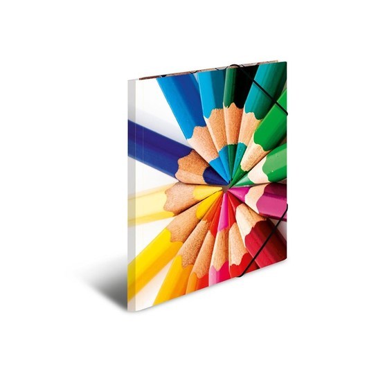 HERMA Elasticated folder A3 cardboard pencils