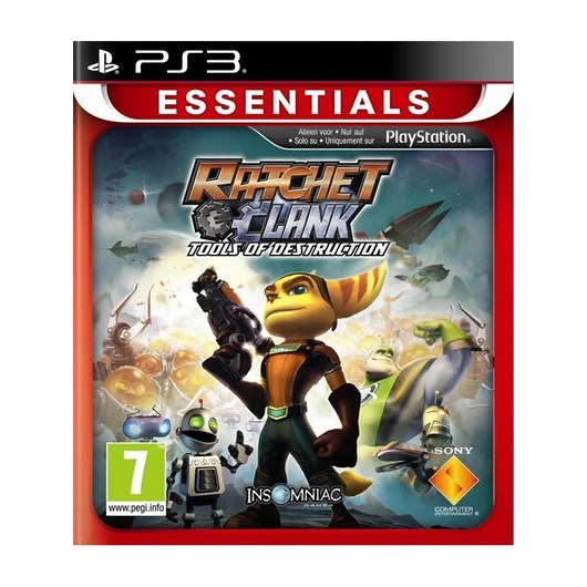 Ratchet &amp; Clank Future: Tools Of Destruction (Essentials) - Sony PlayStation 3 - Action