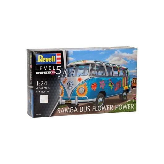 Revell Volkswagen T1 Samba Bus Flower Power