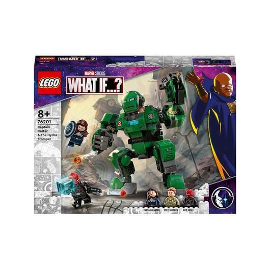 LEGO Marvel Super Heroes 76201 Kapten Carter &amp; Hydra-stamparen
