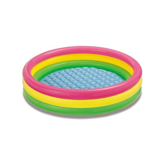 Intex Minipool 3-ringars 147x33cm (275L) (Sunset Glow Pool) (från 2 år)