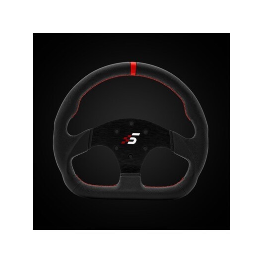 Simagic D-Shaped Wheel without HUB - Leather - 325m - Wheel